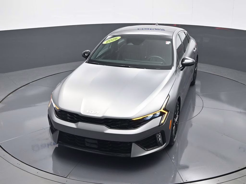 2026 Steel Matte Gray Kia K5 GT FWD Sedan