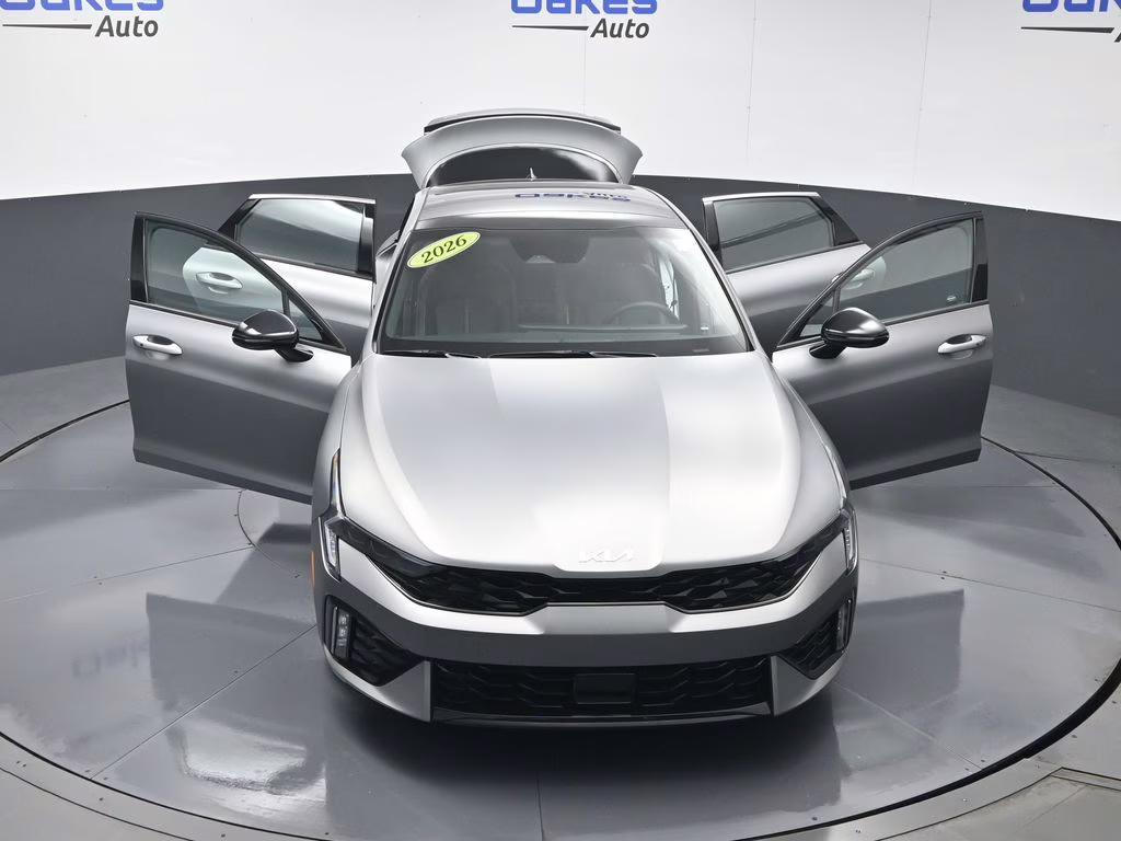 2026 Steel Matte Gray Kia K5 GT FWD Sedan