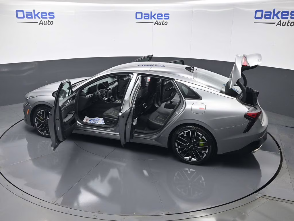 2026 Steel Matte Gray Kia K5 GT FWD Sedan