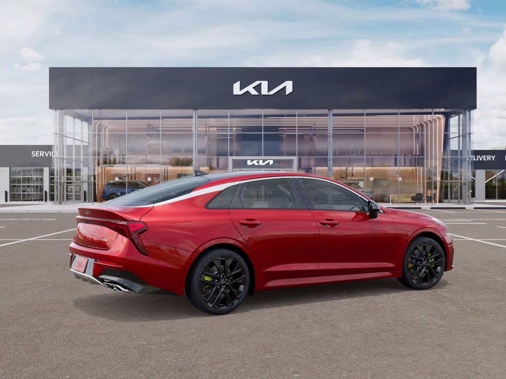 2026 Runway Red Kia K5 GT FWD Sedan
