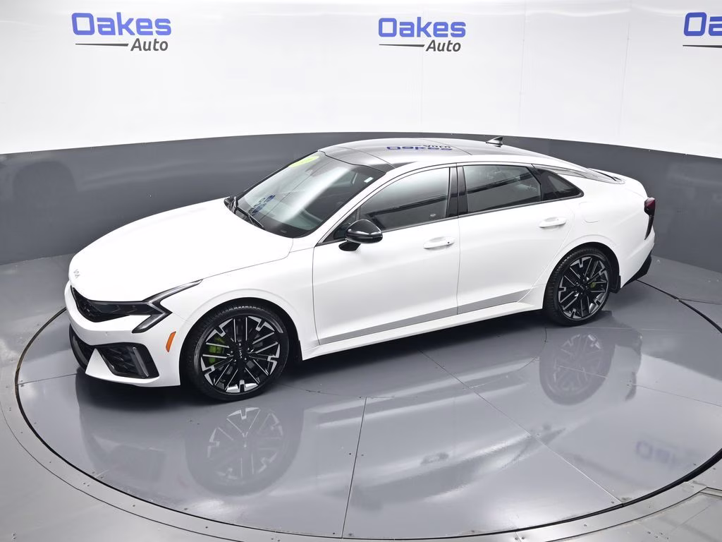 2026 Snow White Pearl Kia K5 GT FWD Sedan
