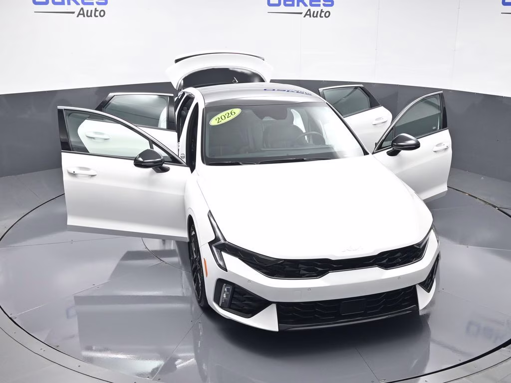 2026 Snow White Pearl Kia K5 GT FWD Sedan