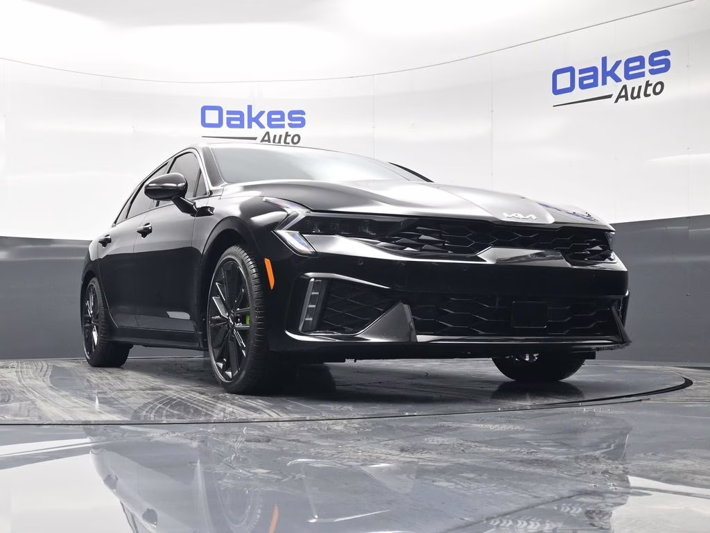 2026 Aurora Black Pearl Kia K5 GT FWD Sedan