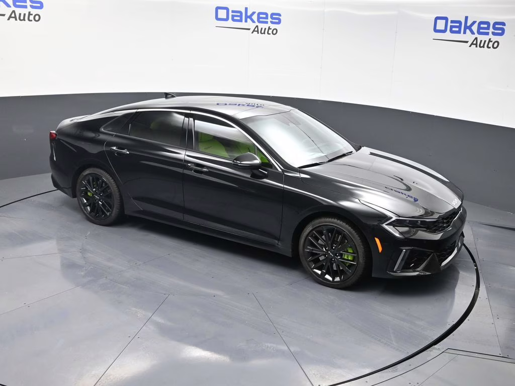 2026 Aurora Black Pearl Kia K5 GT FWD Sedan