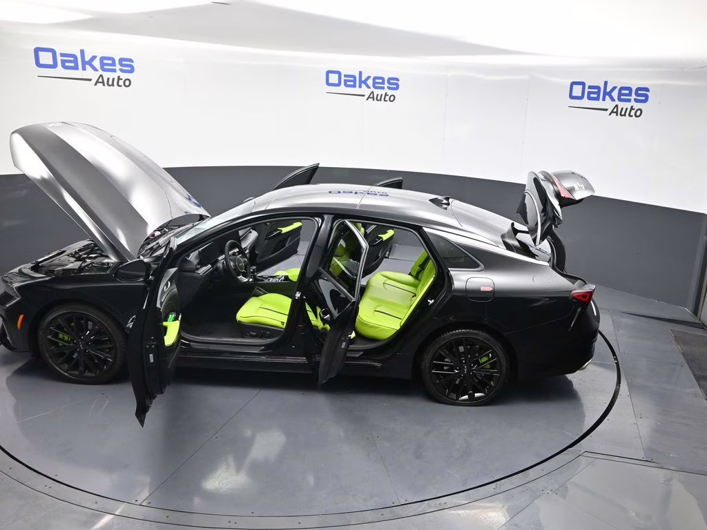 2026 Aurora Black Pearl Kia K5 GT FWD Sedan