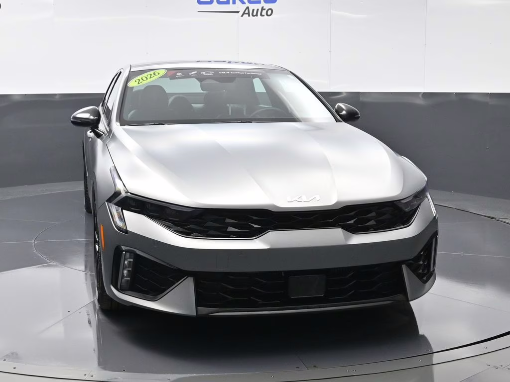 2026 Steel Matte Gray Kia K5 GT FWD Sedan