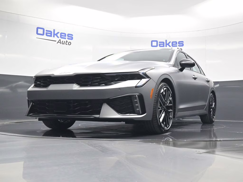 2026 Steel Matte Gray Kia K5 GT FWD Sedan