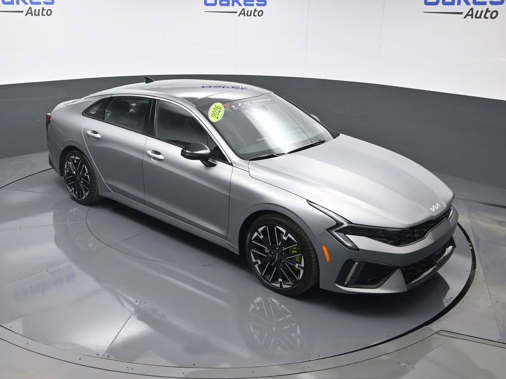 2026 Steel Matte Gray Kia K5 GT FWD Sedan