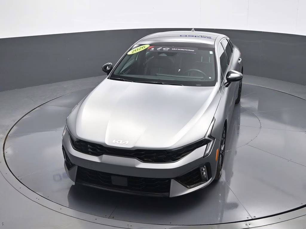 2026 Steel Matte Gray Kia K5 GT FWD Sedan