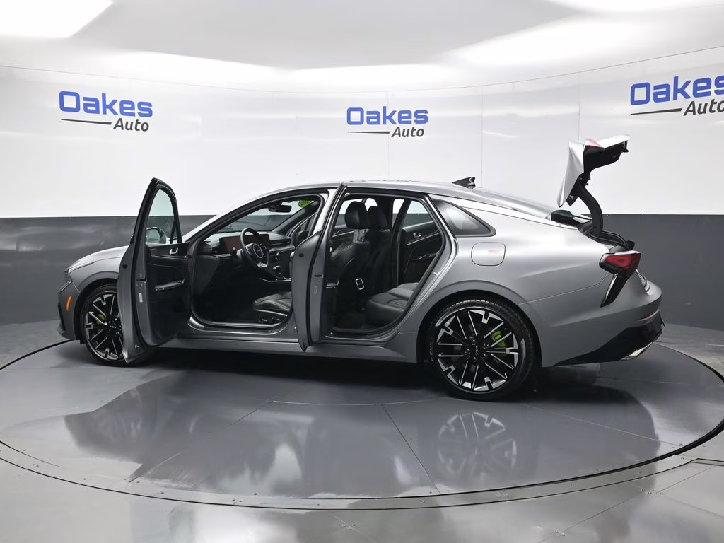 2026 Steel Matte Gray Kia K5 GT FWD Sedan