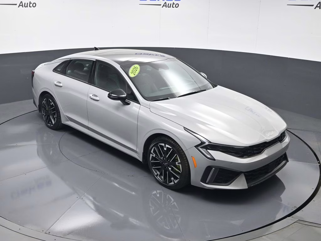 2026 Wolf Gray Kia K5 GT FWD Sedan