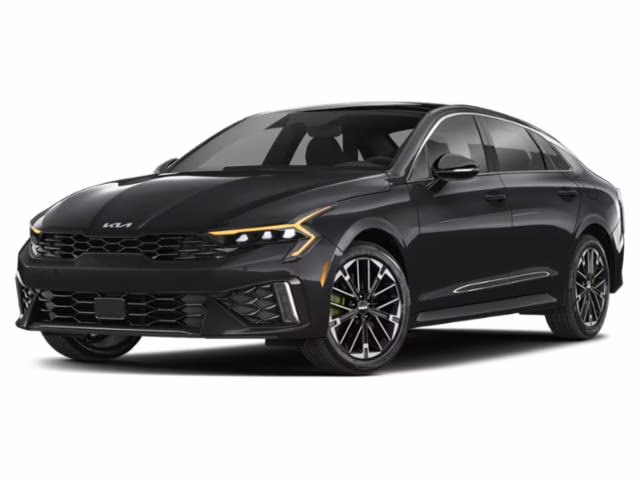 2026 Aurora Black Pearl Kia K5 GT FWD Sedan