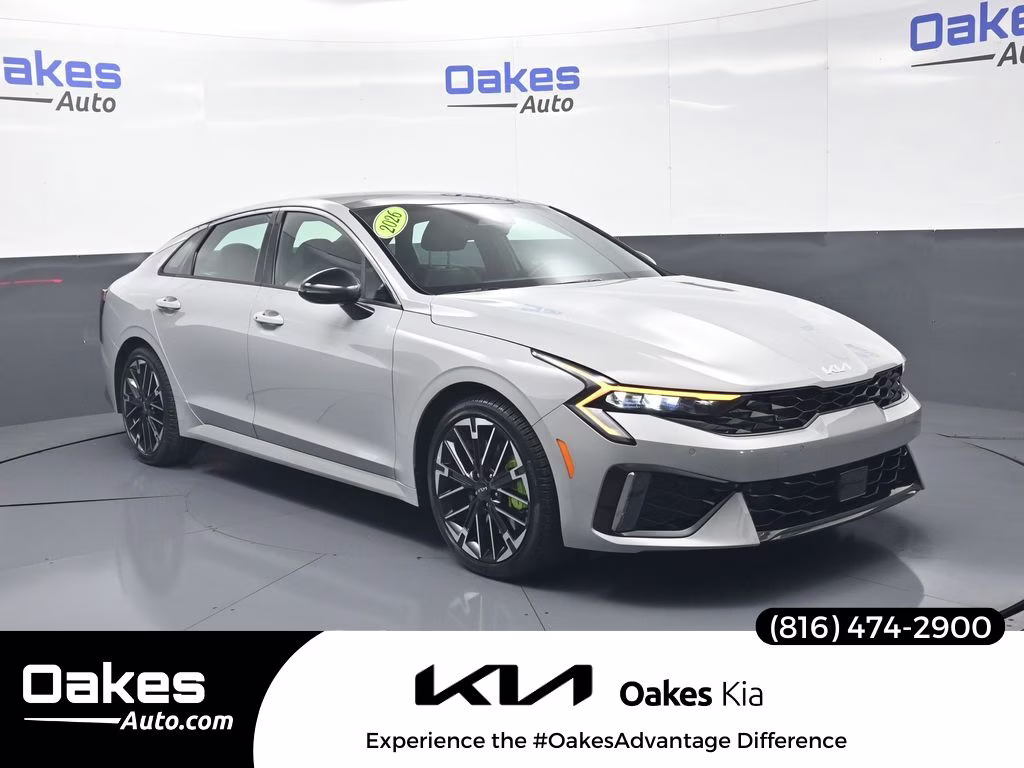 2026 Wolf Gray Kia K5 GT FWD Sedan