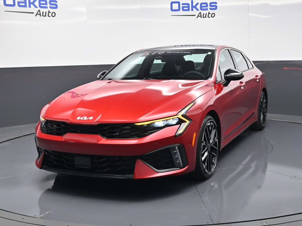2026 Runway Red Kia K5 GT FWD Sedan