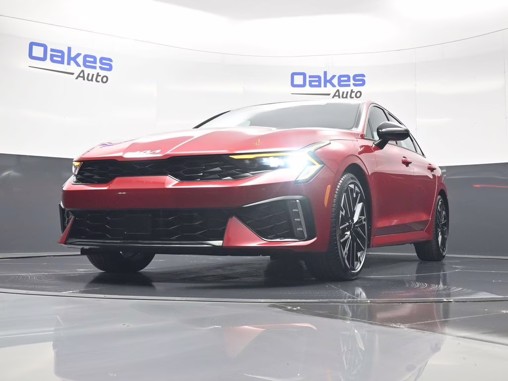 2026 Runway Red Kia K5 GT FWD Sedan