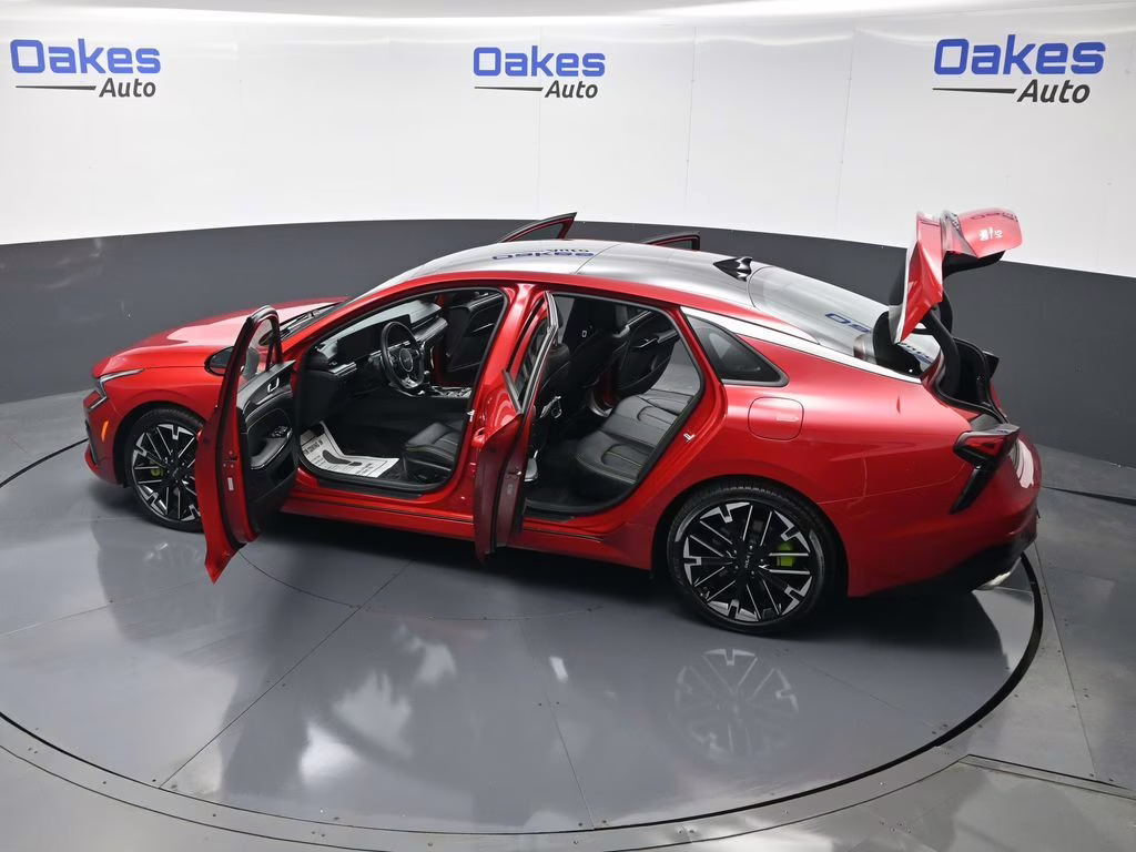 2026 Runway Red Kia K5 GT FWD Sedan