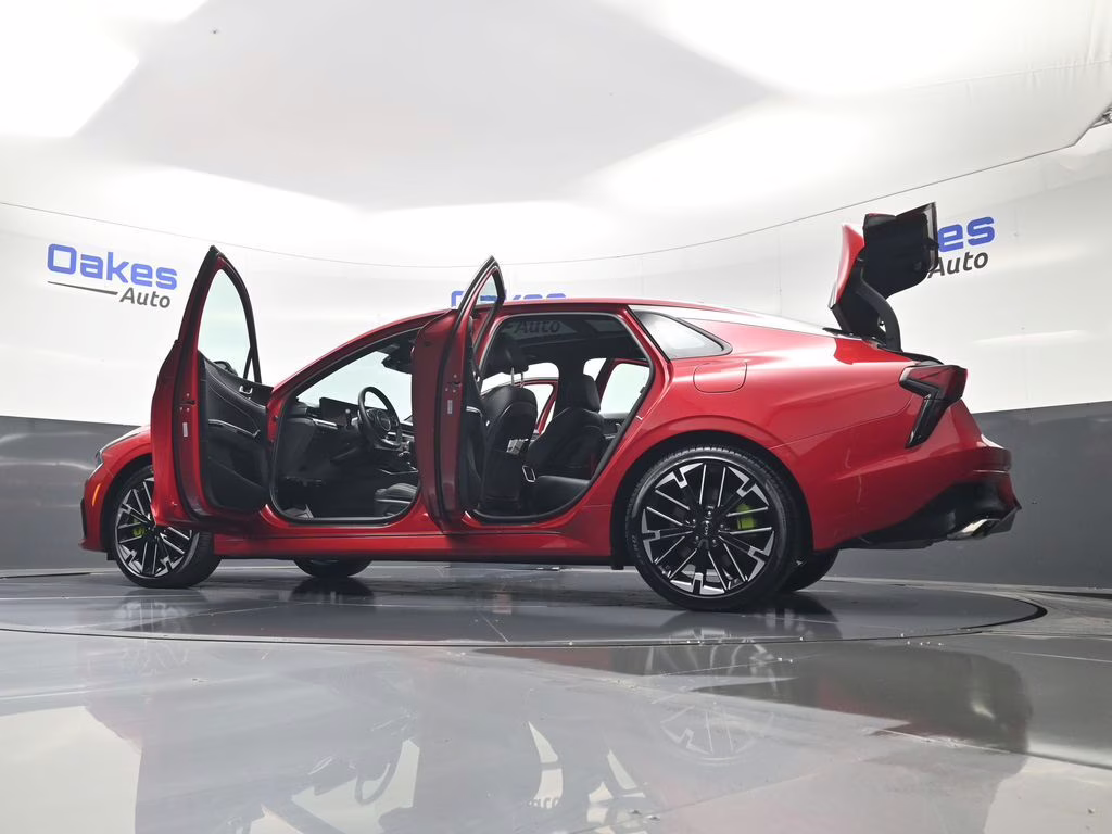 2026 Runway Red Kia K5 GT FWD Sedan