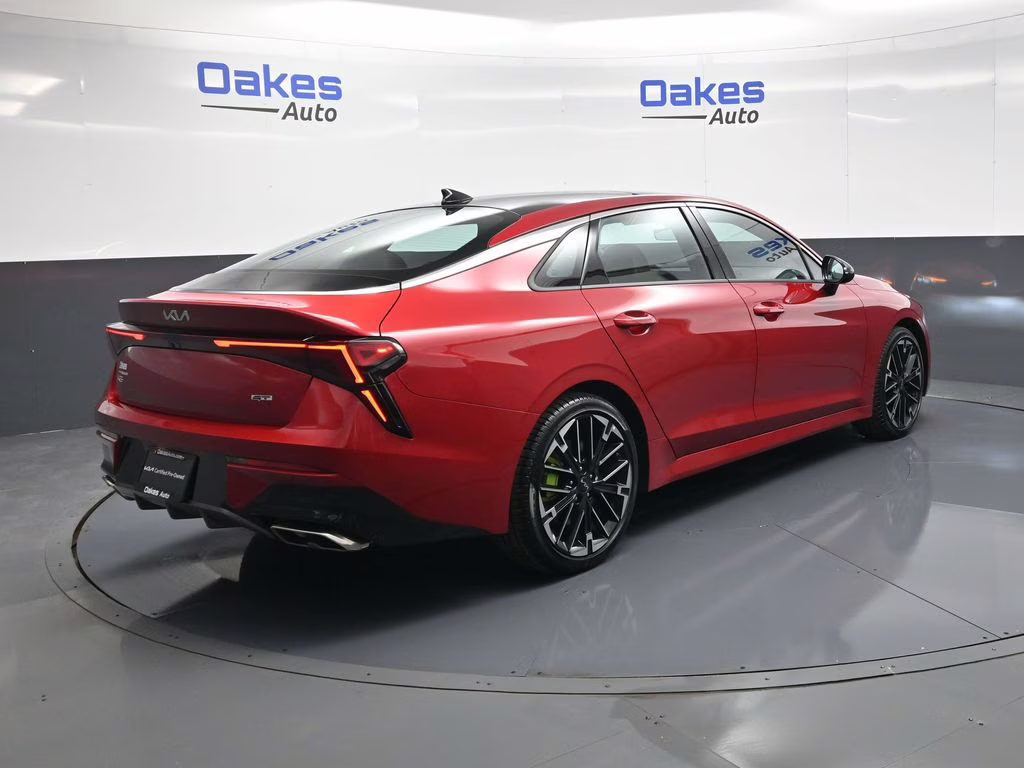 2026 Runway Red Kia K5 GT FWD Sedan