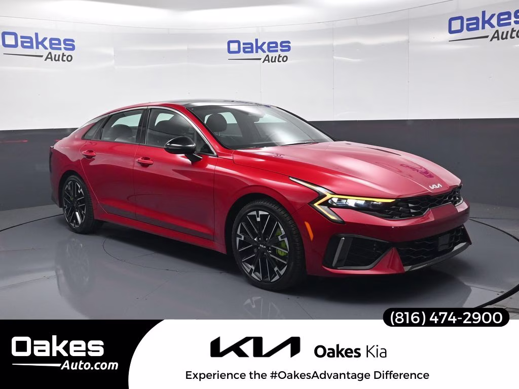 2026 Runway Red Kia K5 GT FWD Sedan
