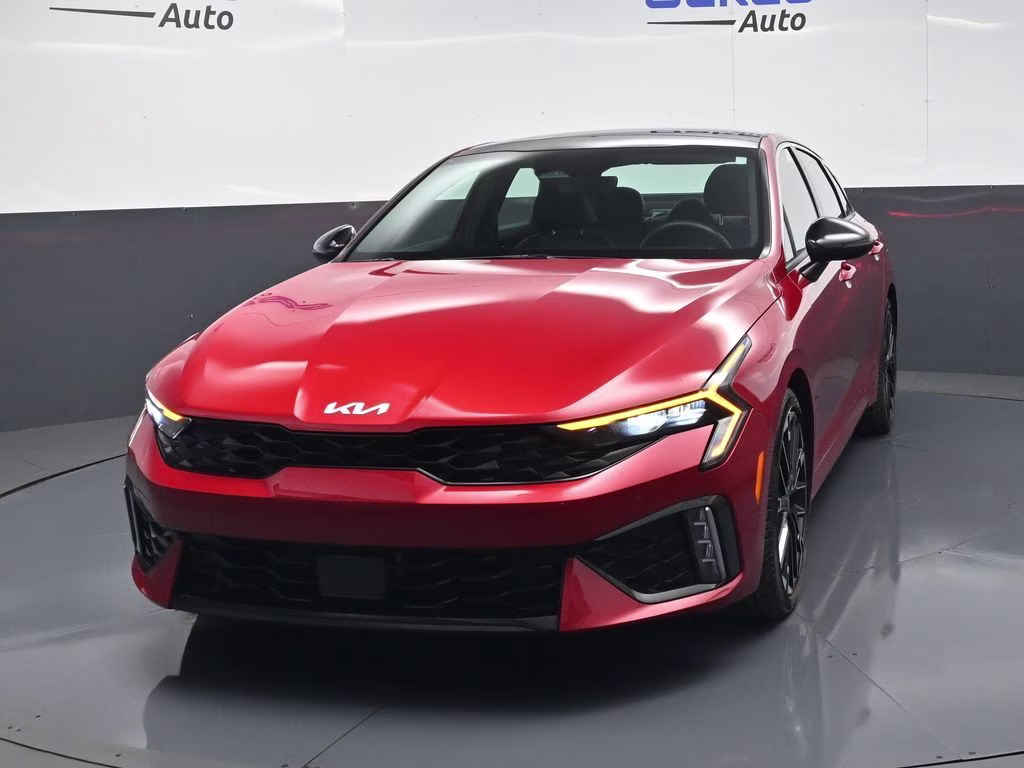 2026 Runway Red Kia K5 GT FWD Sedan
