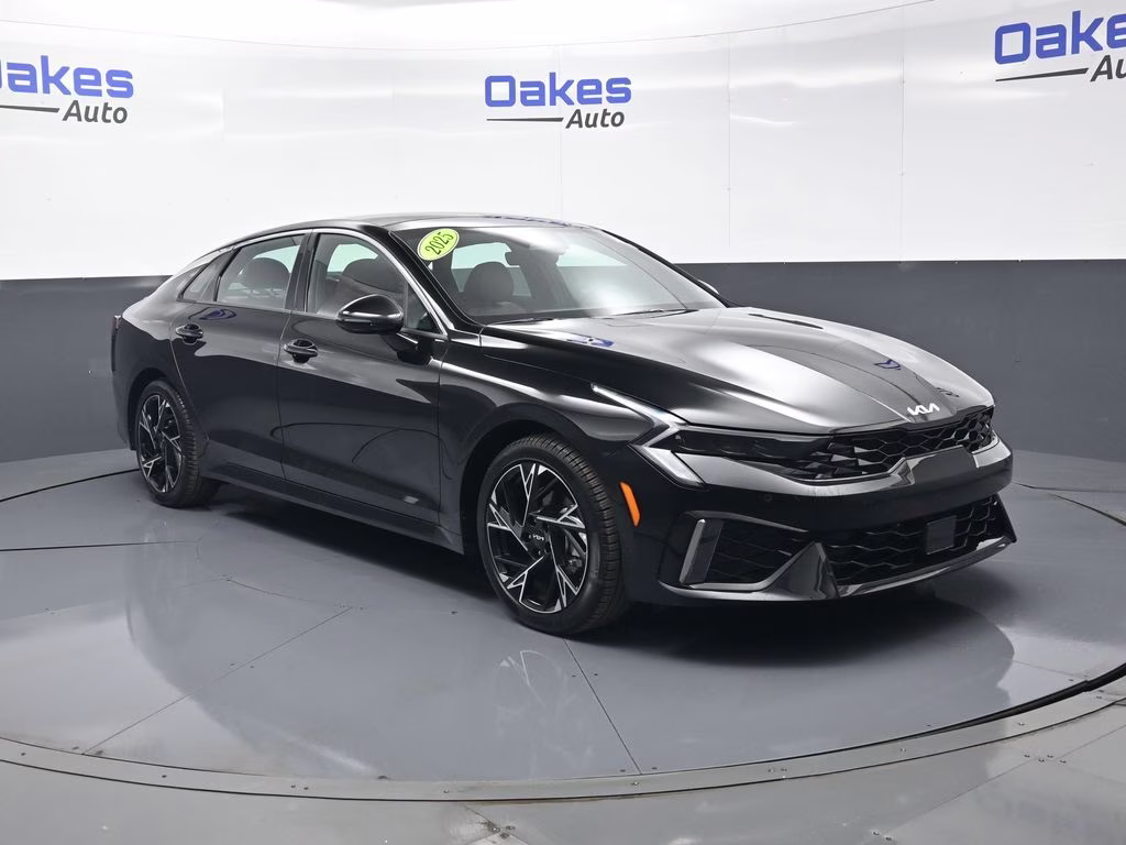 2025 Aurora Black Pearl Kia K5 GT-Line AWD Sedan