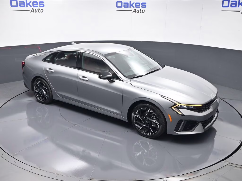 2026 Steel Matte Gray Kia K5 GT-Line AWD Sedan