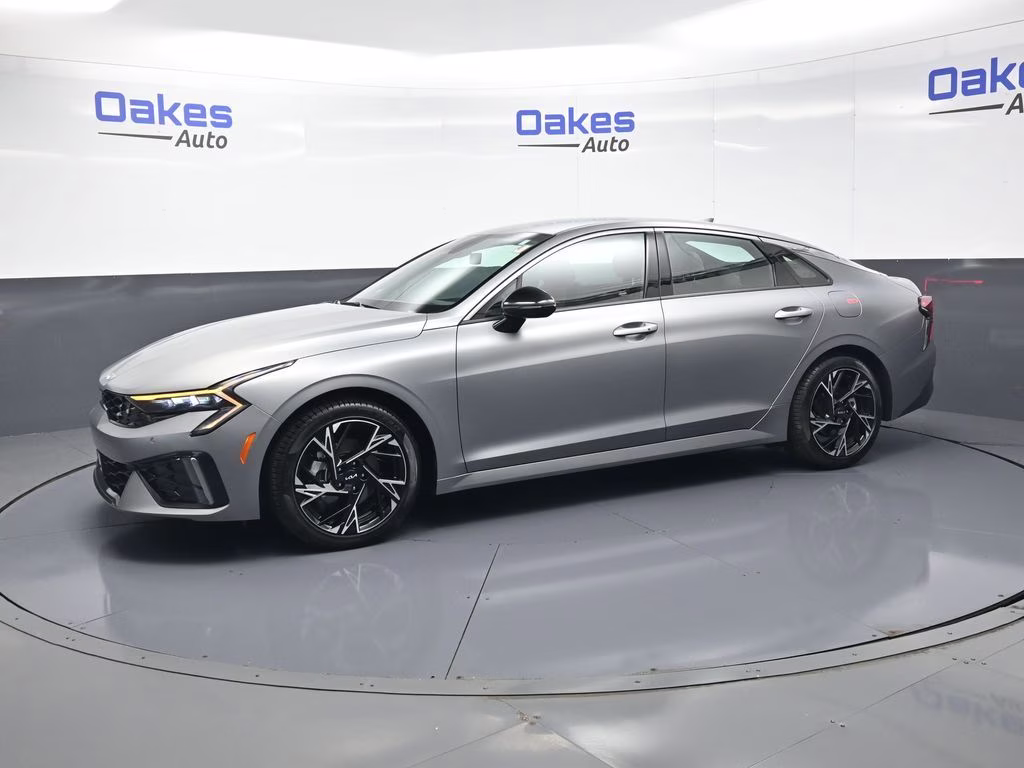2026 Steel Matte Gray Kia K5 GT-Line AWD Sedan