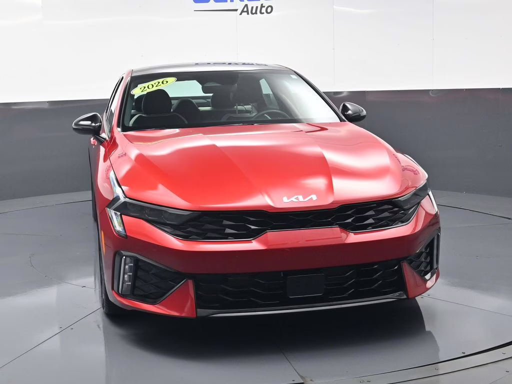 2026 Runway Red Kia K5 GT-Line FWD Sedan