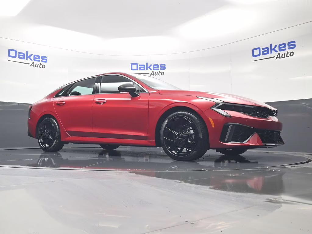 2026 Runway Red Kia K5 GT-Line FWD Sedan