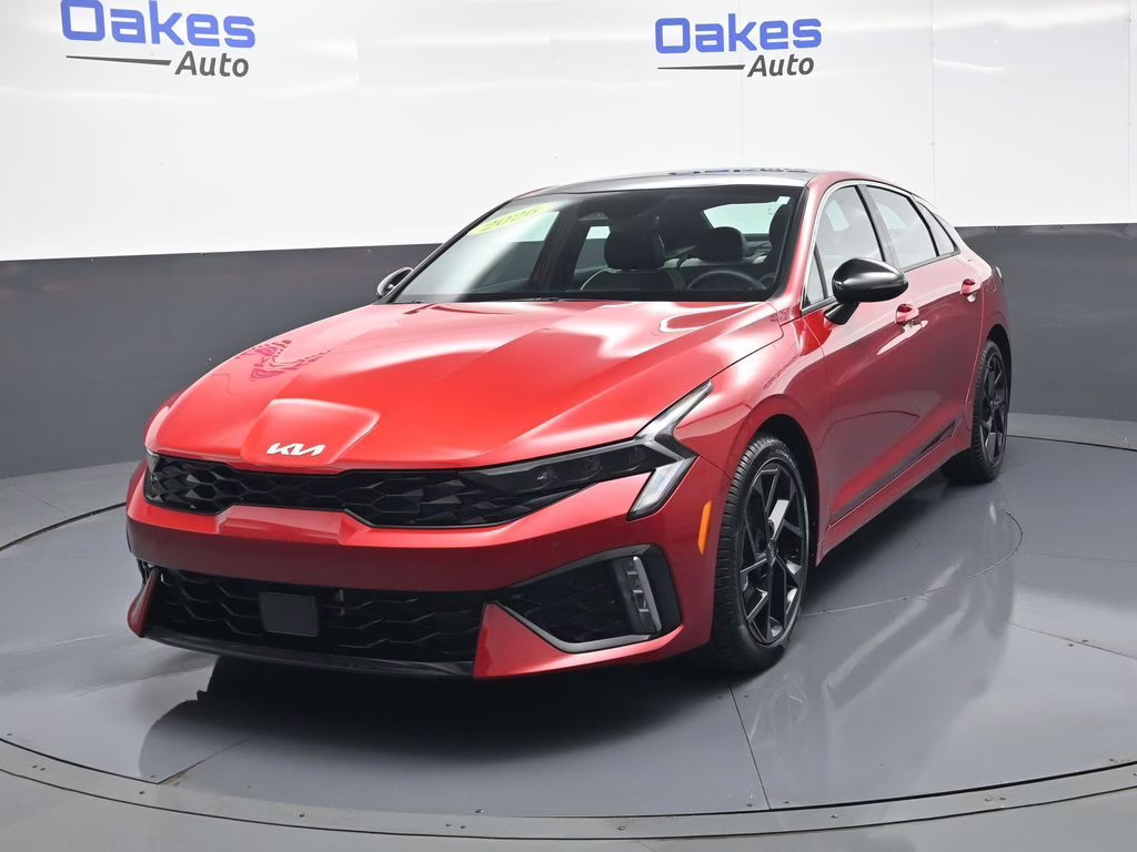 2026 Runway Red Kia K5 GT-Line FWD Sedan