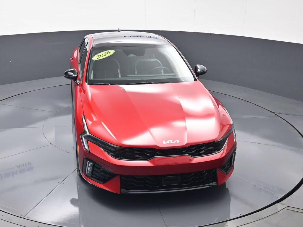 2026 Runway Red Kia K5 GT-Line FWD Sedan