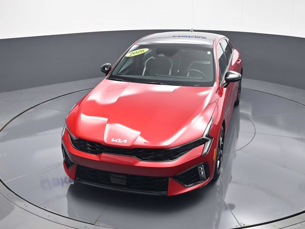 2026 Runway Red Kia K5 GT-Line FWD Sedan