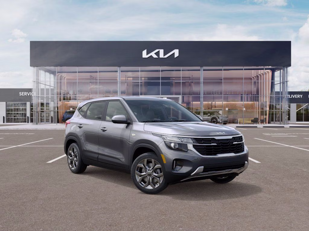 2026 Steel Gray Kia Seltos LX AWD SUV