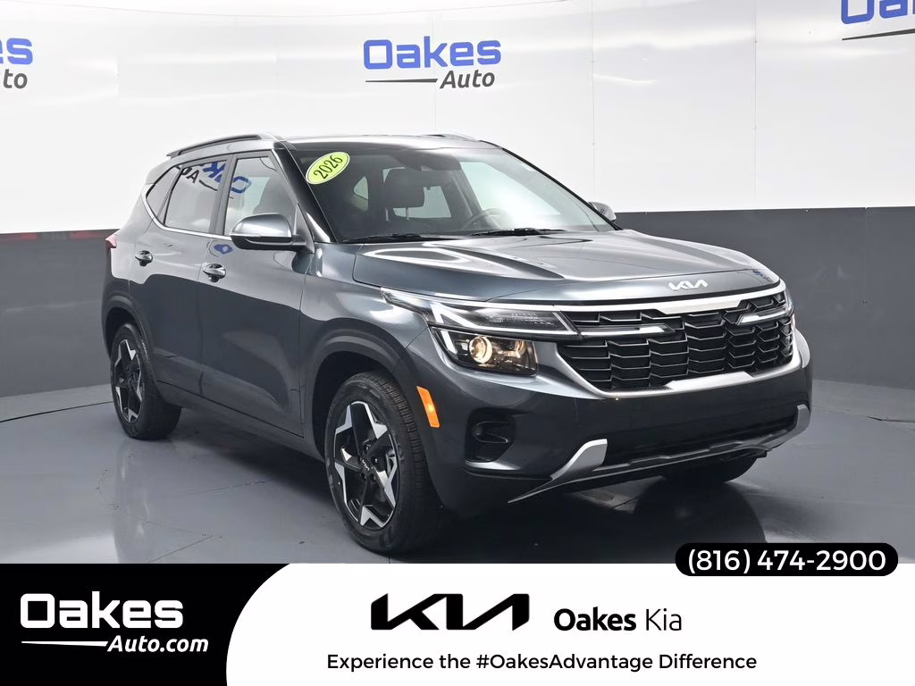 2026 Gravity Gray Kia Seltos EX AWD SUV