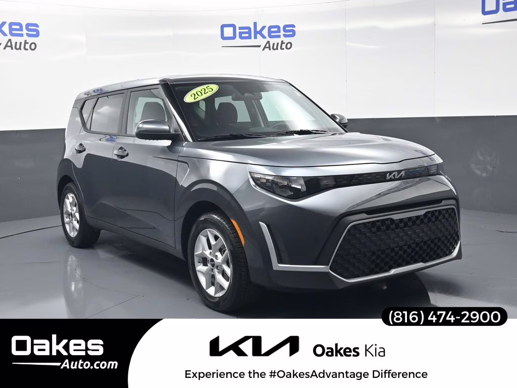 2025 Gray Kia Soul LX FWD Hatchback