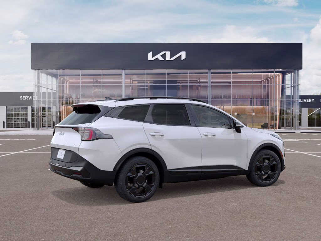 2026 Snow White Pearl Kia Sportage Hybrid X-Line AWD SUV