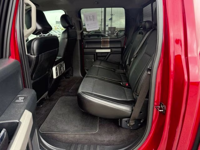 2015 Ruby Red Metallic Tinted Clearcoat Ford F-150 Lariat 4X4 Truck