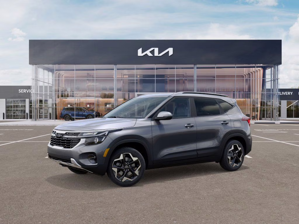 2026 Steel Gray Kia Seltos S AWD SUV