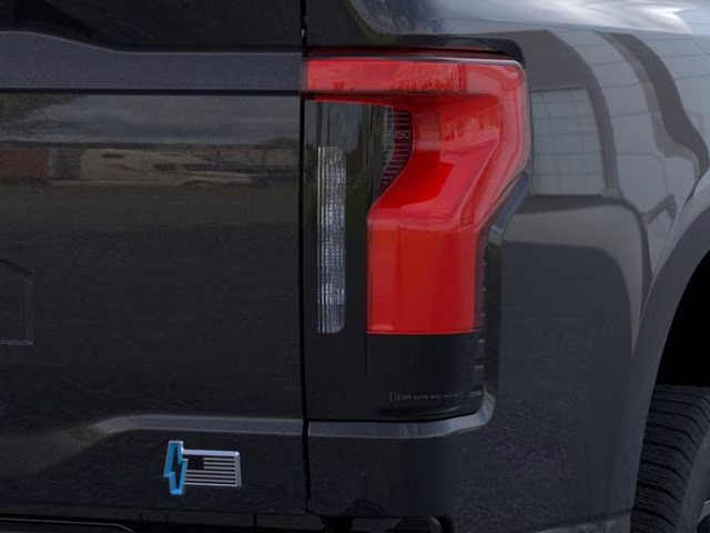 2025 Agate Black Metallic Ford F-150 Lightning Flash AWD Truck