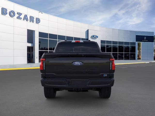 2025 Agate Black Metallic Ford F-150 Lightning Flash AWD Truck