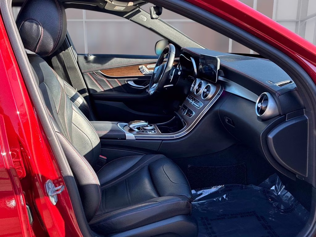 2020 Red Mercedes-Benz C-Class C 43 AMG AWD Sedan