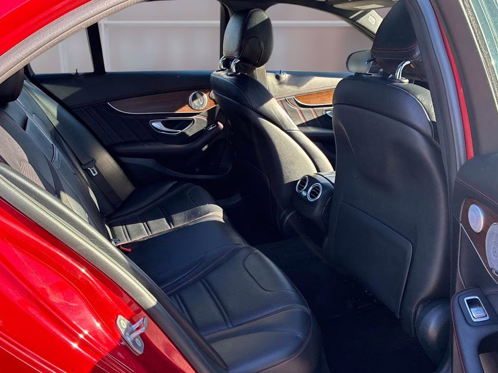 2020 Red Mercedes-Benz C-Class C 43 AMG AWD Sedan