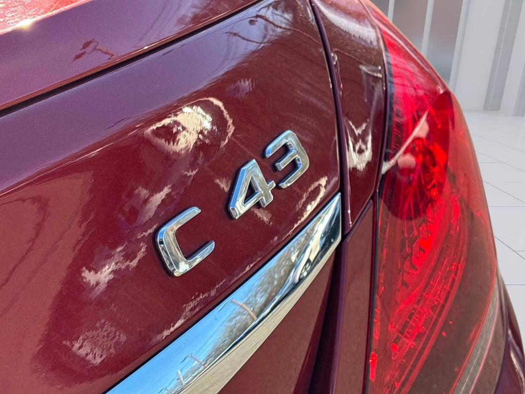 2020 Red Mercedes-Benz C-Class C 43 AMG AWD Sedan