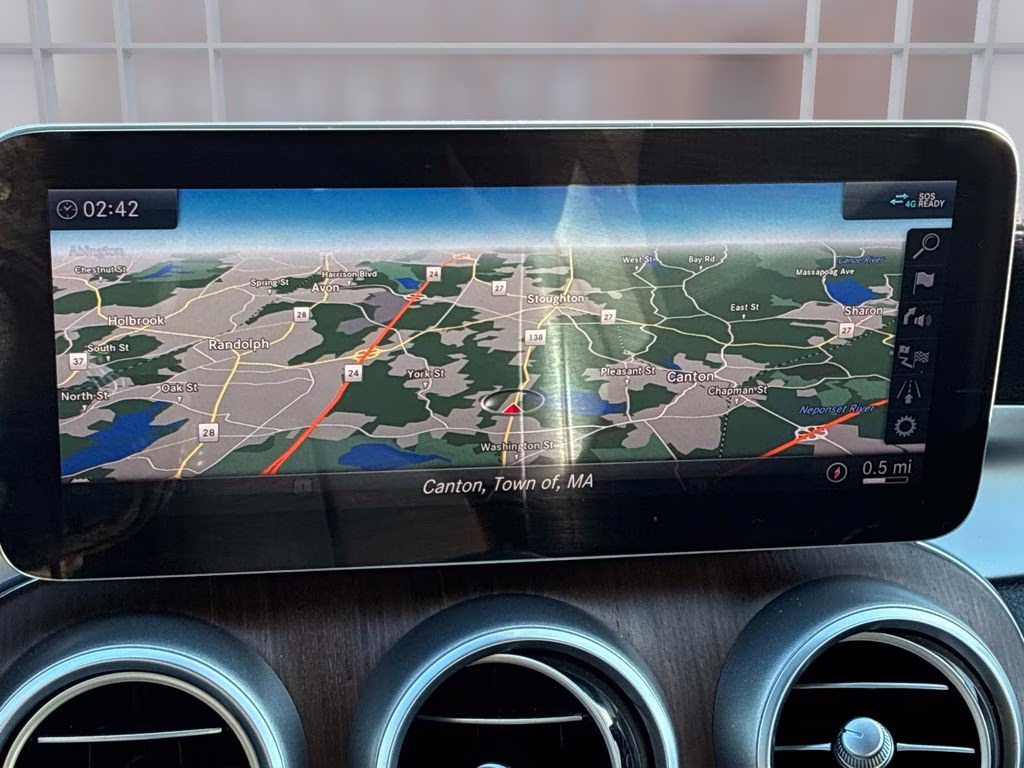 2020 Red Mercedes-Benz C-Class C 43 AMG AWD Sedan