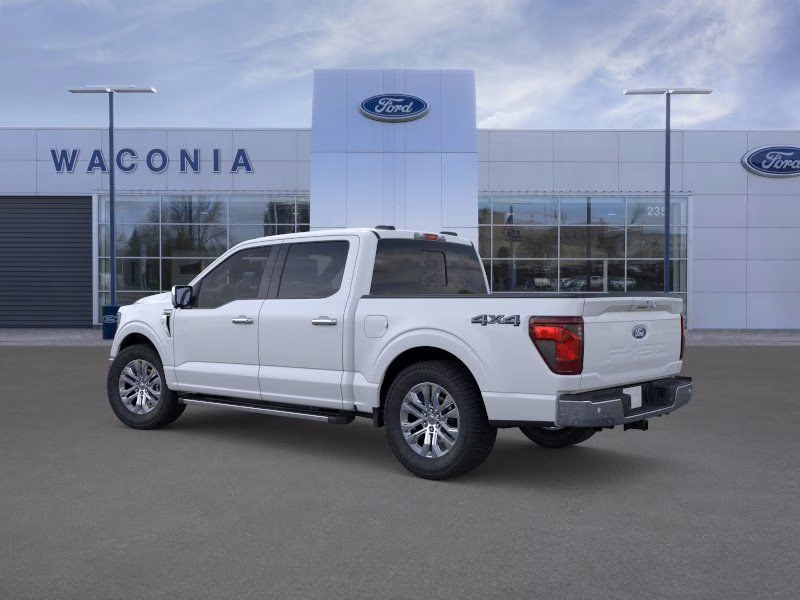 2025 Space White Metallic Ford F-150 XLT 4X4 Truck