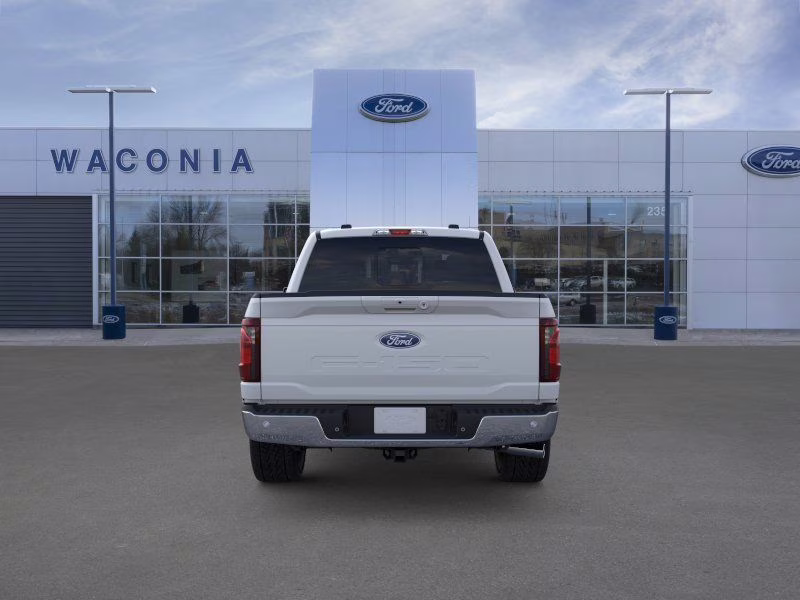 2025 Space White Metallic Ford F-150 XLT 4X4 Truck