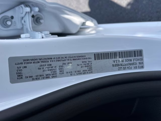 2026 Bright White Clearcoat Ram 1500 Big Horn RWD Truck