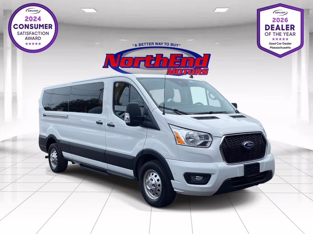 2022 Oxford White Ford Transit-350 XLT AWD Crossover