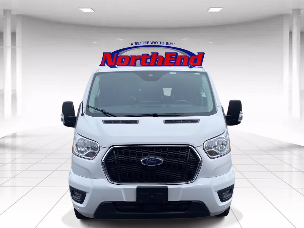 2022 Oxford White Ford Transit-350 XLT AWD Crossover