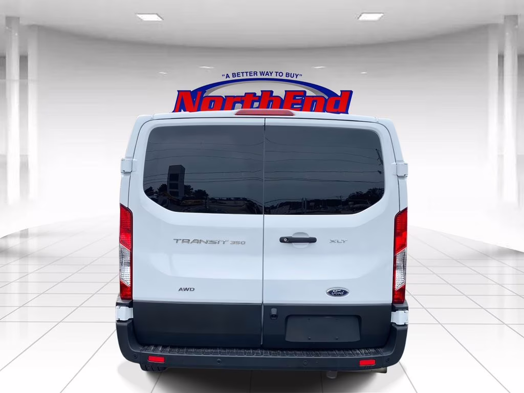 2022 Oxford White Ford Transit-350 XLT AWD Crossover